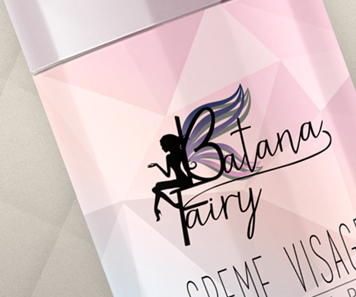 Création de Logo Cosmétiques Pas Cher - Création de logo  Cosmétique Pour la vente de produits de beauté Batana Fairy