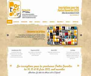 Création de Site Internet Pas Cher pour une Association d’Artistes - Création de site internet pour une association d'artistes Association d'artiste Portes d'Or