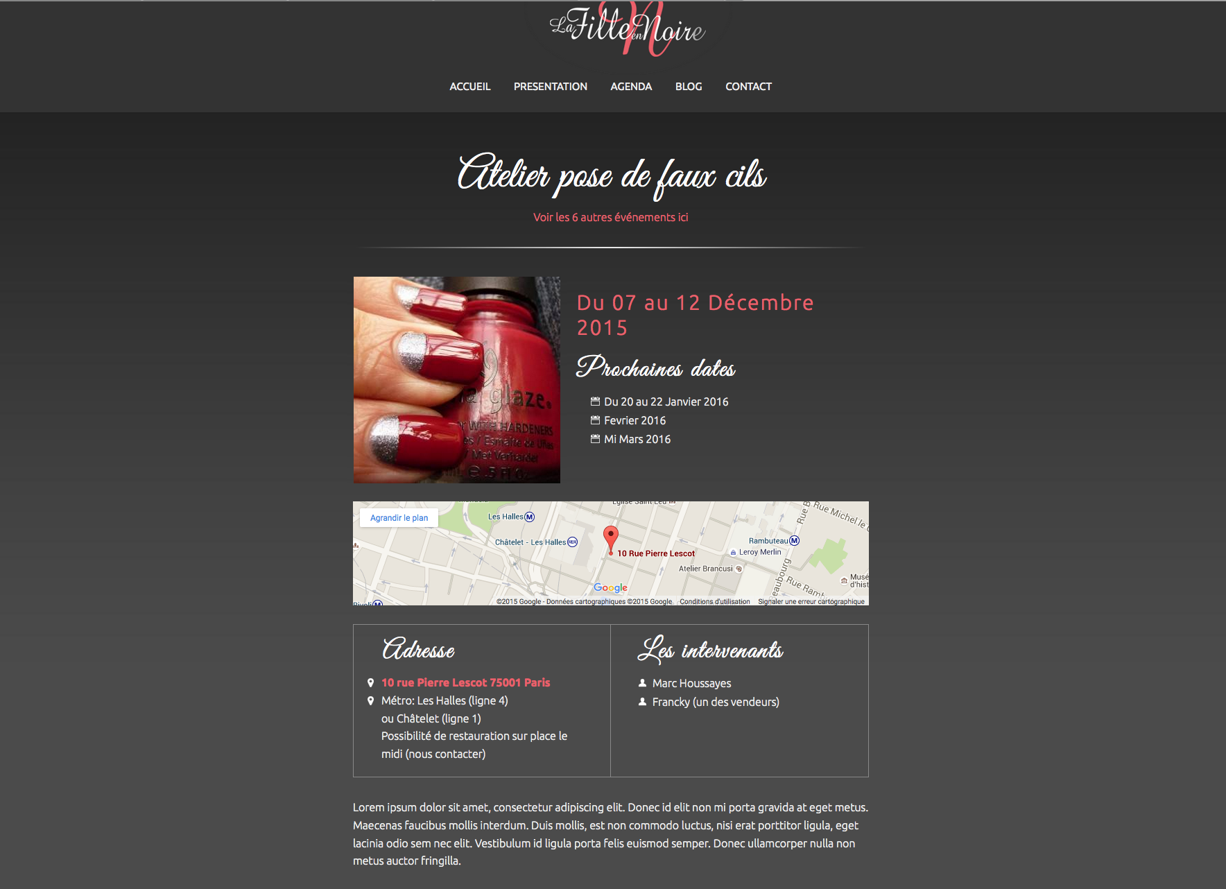 Exemples de Haut de Page, Header, pour Site Internet 18- Exemple d'header simple