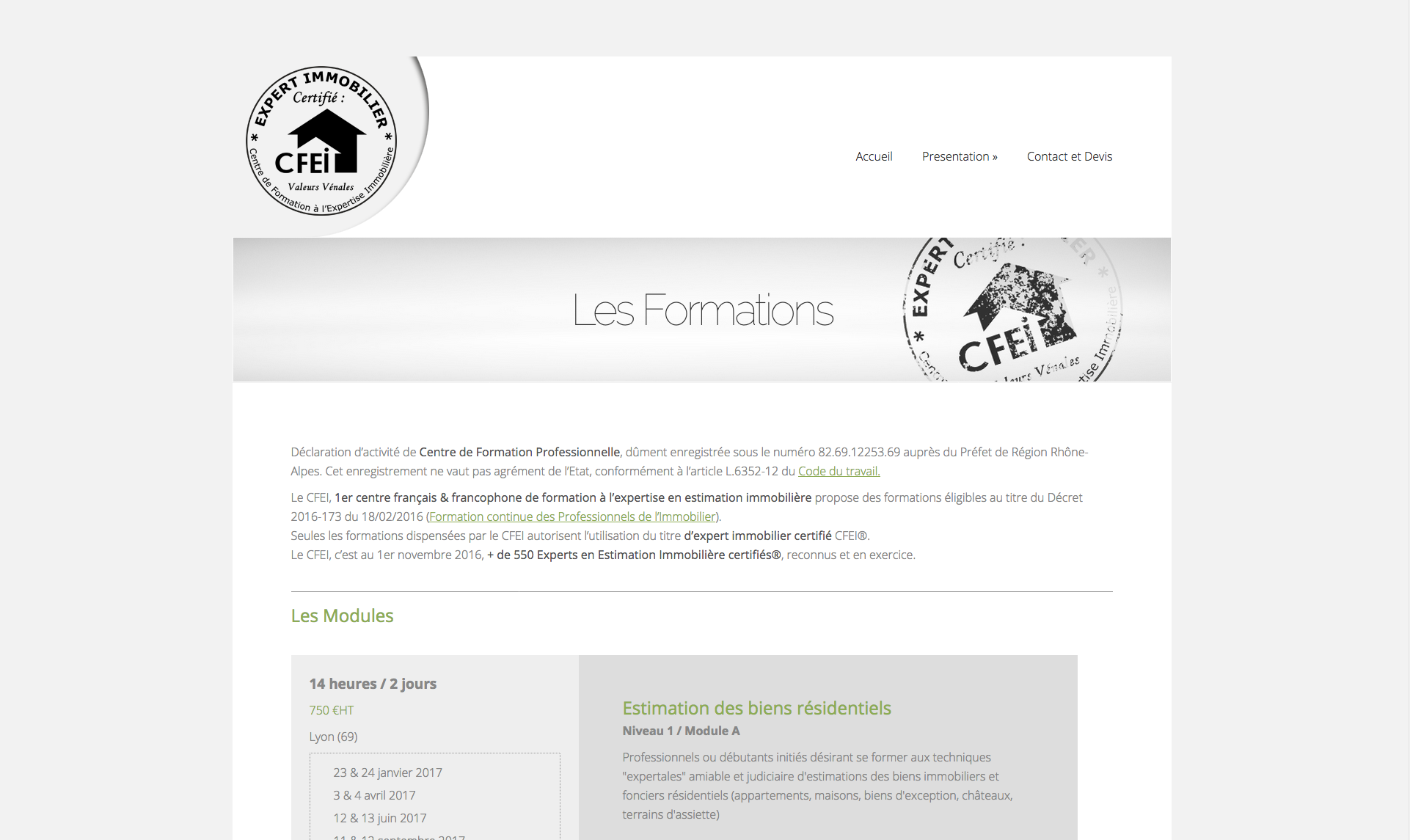 Exemples de Haut de Page, Header, pour Site Internet 30- Exemple d'header avec deux placements de logo