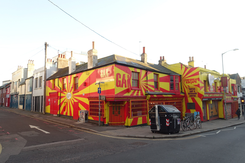 Insipration graphique à Brighton en Angleterre prise le 03-11-2018